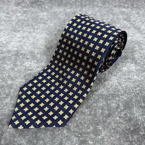 Brooks Brothers 346 Neck Tie Geometric Floral Silk USA Made